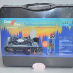 Cocina a cartucho de gas portátil 1 fuego con maletín