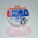 Tesa cinta aislante PVC blanca 10 x 19 mm