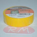 Cinta aislante PVC amarillo 20 x 19 mm