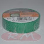 Cinta aislante PVC verde 20 x 19 mm