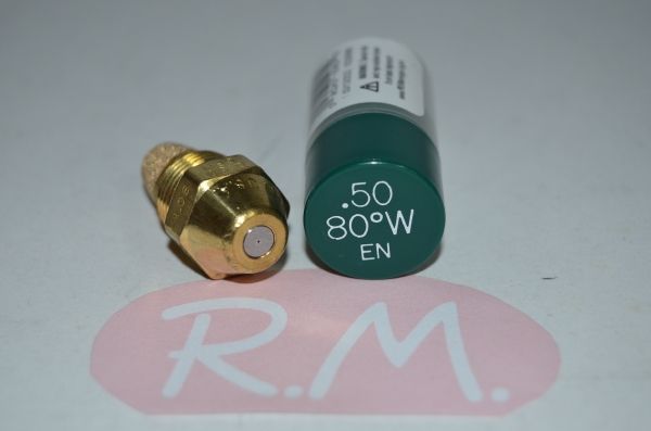 Boquilla pulverizadora quemador gas-oil 0.50 80° W