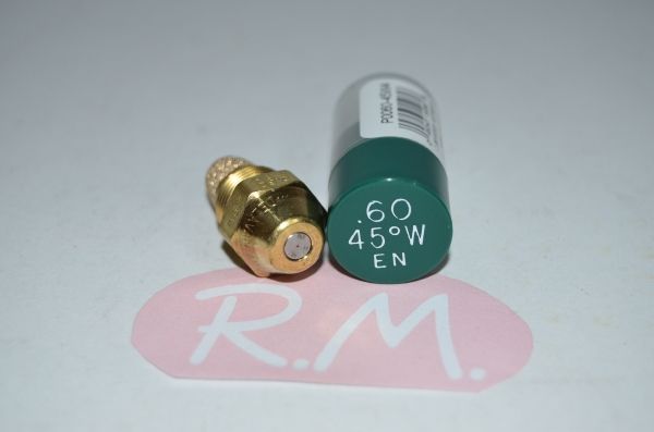 Boquilla pulverizadora quemador gas-oil 0.60 45° W