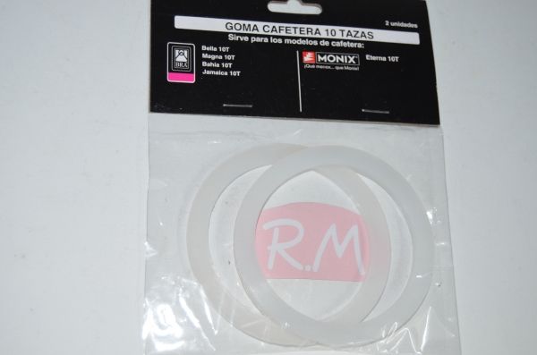 Junta cafetera Bra – Monix 10 tazas inox 990928