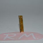 Bisagra estuche latón 25 x 10 mm