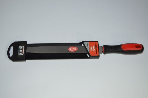 Lima plana hierro 8" c