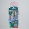 Juego 5 brocas widia del 4 al 10