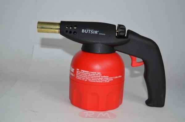 Soplete Butsir bis gas a cartucho con piezo