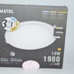 Downlight led empotrar redondo blanco 18W CCT