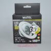 Aro led basculante empotrar redondo 7W CCT