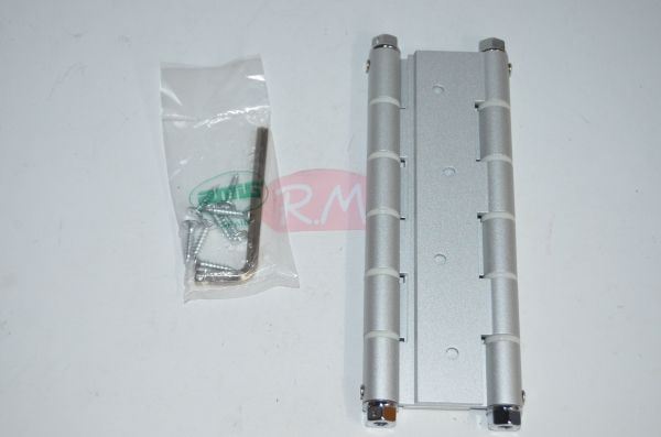 Bisagra doble acción aluminio 3035