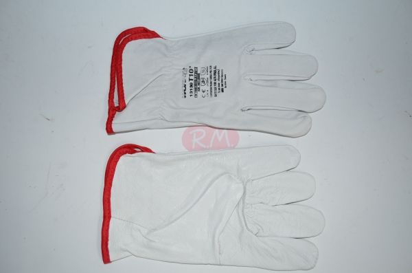Guantes piel de vacuno talla XL