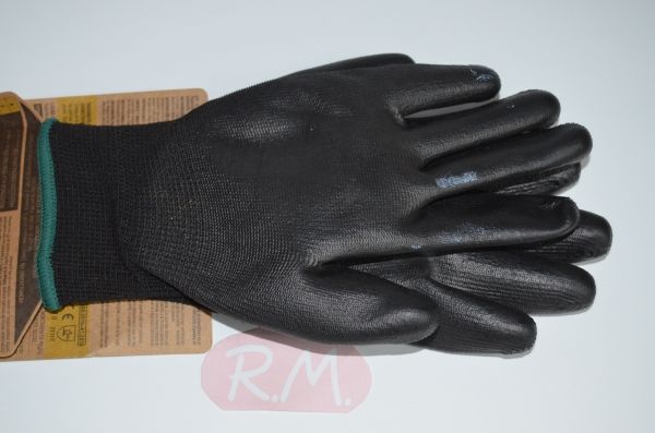 Guantes poliuretano nylon talla S