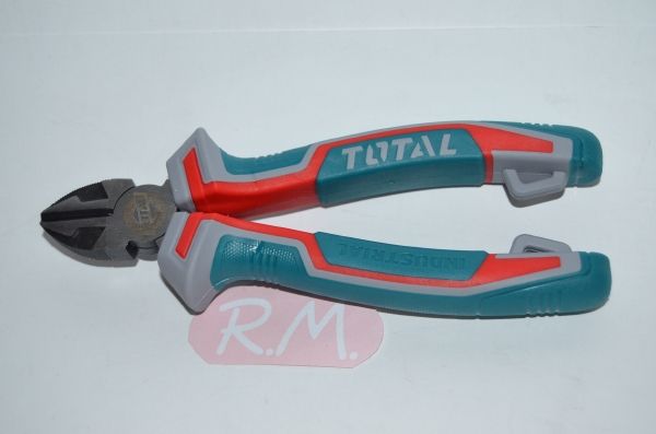 Alicate corte diagonal 180 mm Total THT230