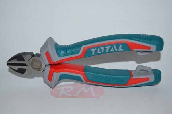 Alicate corte diagonal 180 mm Total THT230