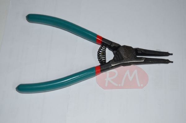 Alicate circlip recto arandelas externas