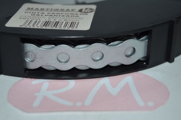 Cinta perforada galvanizada 12 x 0.8 mm