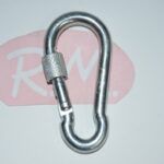 Mosquetón bombero con tuerca 6 x 60 mm