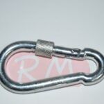 Mosquetón bombero con tuerca 8 x 80 mm