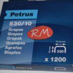 Grapas Petrus 530/10 para clavadora
