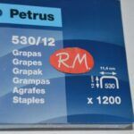 Grapas Petrus 530/12 para clavadora