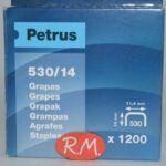 Grapas Petrus 530/14 para clavadora