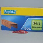 Grapas clavadora Rapid 24/6 standard