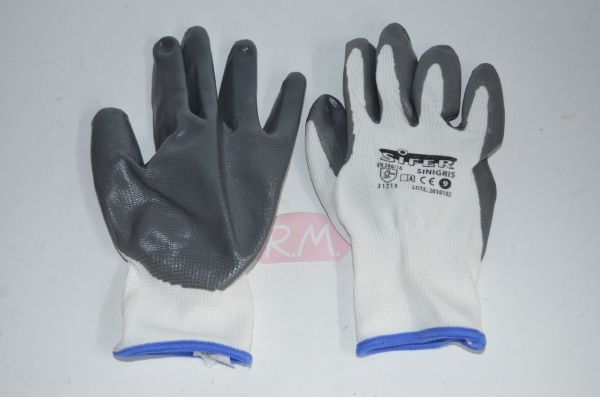 Guante nitrilo nylon talla L