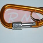 Mosquetón bombero aluminio 8 x 80 mm