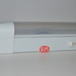 Regleta fluorescente 1 tubo de led 18w c/interruptor