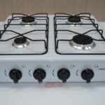 Cocina sobremesa 4 fuegos con tapa