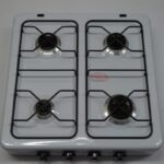 Cocina sobremesa 4 fuegos con tapa
