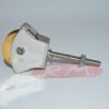Polea tendedero 40 mm con varilla inox