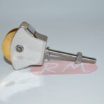 Polea tendedero 40 mm con varilla inox