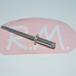 Remache cabeza alomada 4 x 12 mm