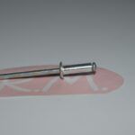 Remache cabeza alomada 4 x 12 mm