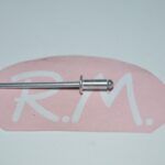 Remache cabeza alomada 3.2 x 8 mm