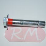 Anclaje metálico con tornillo M8 x 60 Ø10