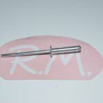 Remache cabeza alomada 3.2 x 15 mm