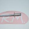 Remache aluminio cabeza ancha 4 x 10 mm