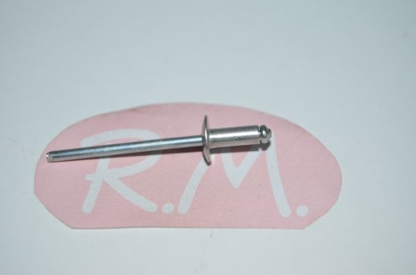 Remache aluminio cabeza ancha 4 x 10 mm