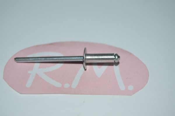 Remache aluminio cabeza ancha 4 x 12 mm