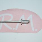 Remache cabeza alomada 3.4 x 7 mm