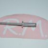Remache cabeza alomada 3.4 x 12 mm