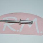 Remache cabeza alomada 3.4 x 12 mm