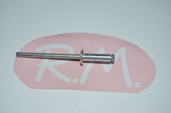 Remache cabeza alomada 3.4 x 12 mm