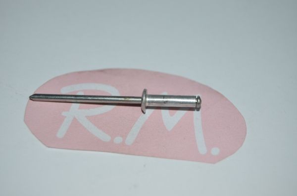Remache cabeza alomada 3.4 x 14 mm