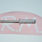 Remache cabeza alomada 3.4 x 16 mm