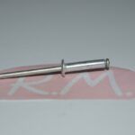 Remache cabeza alomada 3.4 x 16 mm