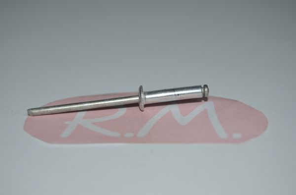 Remache cabeza alomada 3.4 x 16 mm