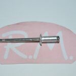 Remache cabeza alomada 4 x 10 mm